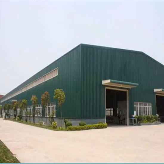 Склад со стальной конструкцией Огнестойкая конструкция со стальным каркасом Водонепроницаемая стальная конструкция Сборный склад